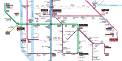 Lyon transpò piblik kat jeyografik